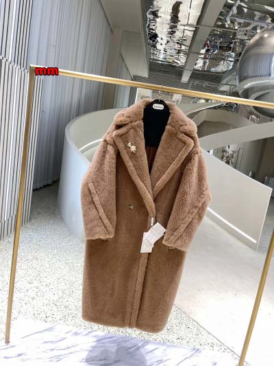 原版復刻秋冬Maxmara teddy ウールコート 女性 ag工場