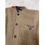 2024年12月6日秋冬原版復刻PRADA カシミヤ ニットカーディガンセーター 64工場