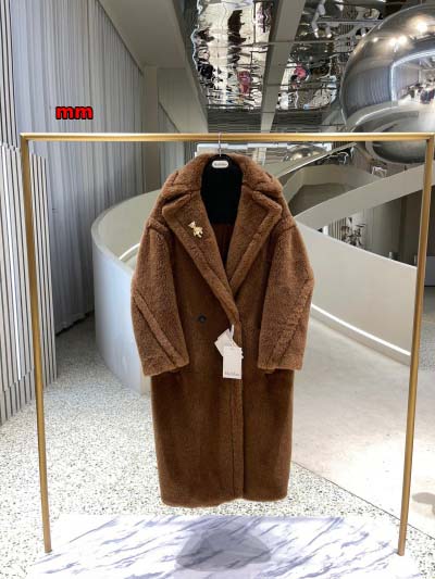 原版復刻秋冬Maxmara teddy ウールコート 女性 ...