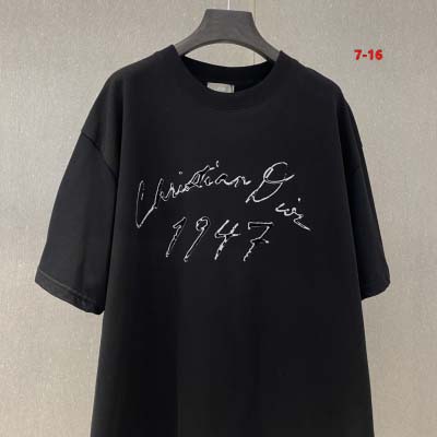 2025年1月17日春夏原版復刻新品入荷ディオール半袖 Tシャツ7-16工場