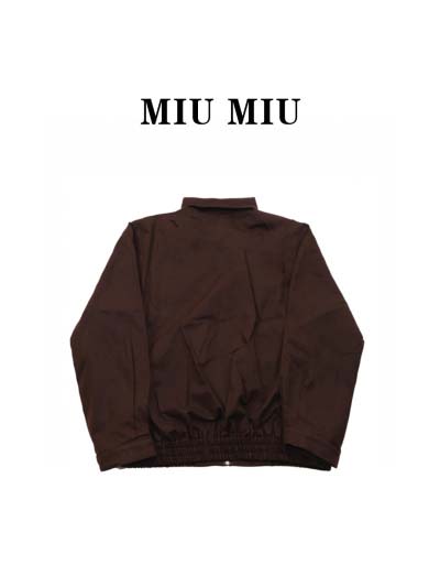 Miumiu 24FWハリントンジャケットジャケットです