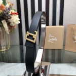 2025年早春新品入荷 Christian Louboutin 本革 ベルト LANG工場