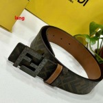 2025年早春新品入荷 FENDI 本革 ベルト LANG工場