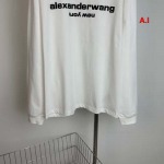 2025年1月15日春夏高品質新品入荷Alexander Wang 長袖 Tシャツ A.I工場