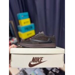 2025年1月30日新品入荷Travis Scott x Air Jordan 1 Low OG Velvet Brown スニーカー/ランニングシューズ/カジュアルシューズ