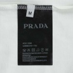 PRADA-プラダ25ssチェストネックロゴプリント長袖Tシャツ