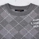 Louis vuittonルイ?ヴィトン24ssダイヤモンドチェックカシミヤニット24秋冬新商品