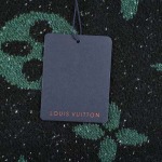 LOUIS VUITTONルイヴィトンLV 24ssオールドフラワーロゴ入りジャカード丸首セーターです