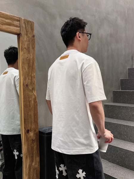2025年4月6日入荷新作Louis Vuitton半袖 Tシャツ高級品/LD工場