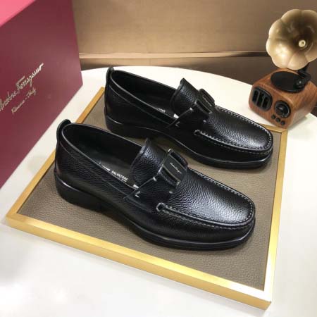 2025年4月10日入荷新品Ferragamoおすすめ人気メンズ靴本革製ギフト/誕生日/TL工場
