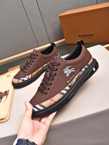 2025年4月11日入荷新品burberryカジュアルシューズ/スニーカー｜メンズ革靴本革製ギフト/誕生日/TL工場
