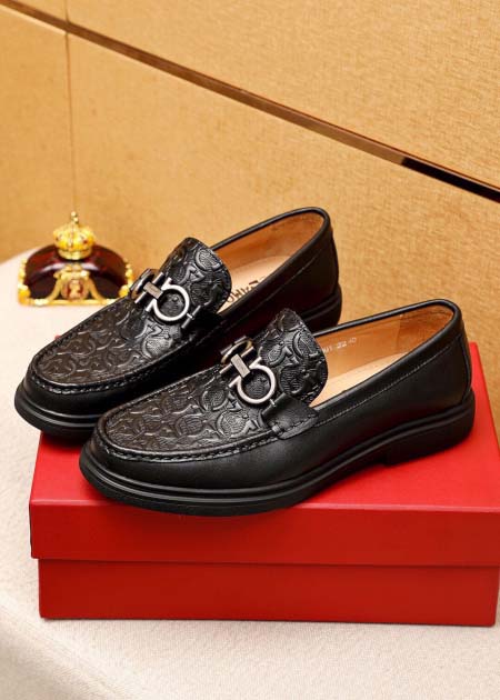 2025年4月11日入荷新品Ferragamoカジュアルシューズ/スニーカー｜メンズ革靴本革製ギフト/誕生日/TL工場