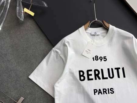 2025年4月14日入荷春夏 新作Berluti 半袖 tシャツ高級なプレゼント/誕生日プレゼント/高品質/メンツ/記念品/ wenzhou工場