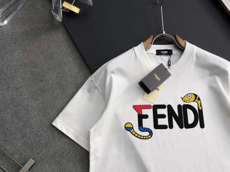 2025年4月15日入荷春夏 新作Fendi半袖 tシャツ高級なプレゼント/誕生日プレゼント/高品質/メンツ/記念品/ wenzhou工場