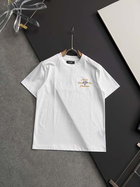 2025年4月15日入荷春夏 新作AMIRI半袖 tシャツ高級なプレゼント/誕生日プレゼント/高品質/メンツ/記念品/ wenzhou工場
