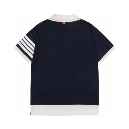 2025年4月9日入荷新作Thom Browne半袖ポロシャツ 超厳選★誕生日プレゼント/結婚祝い/内祝い/贈り物/YI+YI工場M-2XL