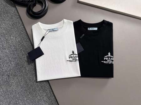 2025年4月21日入荷新作Prada半袖 Tシャツ★誕生日プレゼント/結婚祝い/内祝い/贈り物/YI+YI工場S-XXL
