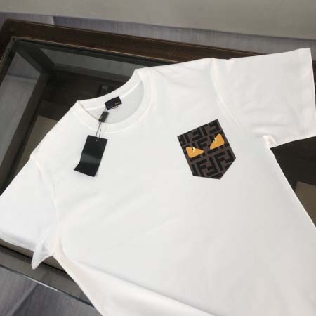 2025年4月22日入荷新作FENDI 半袖 Tシャツ★誕生日プレゼント/ファッションの流行/贈り物/YI+YI工場M-XXXL