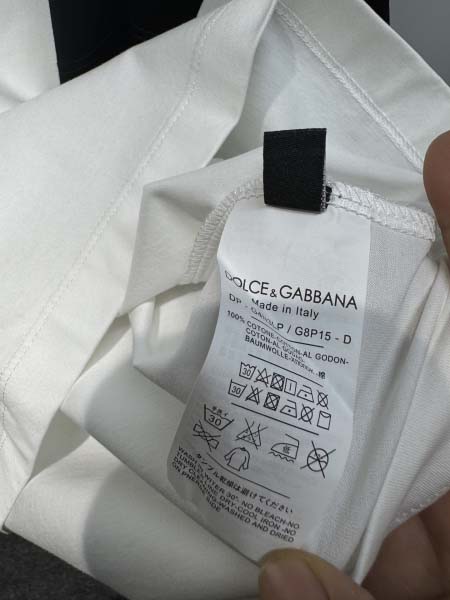 2025年4月24日入荷新作D&G半袖Tシャツ 原版复刻高級品香港の会社超厳選★入手困難/誕生日プレゼント/yinx工場M-XXXL