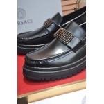 2025年4月10日入荷新品Versaceおすすめ人気メンズ靴本革製ギフト/誕生日/TL工場