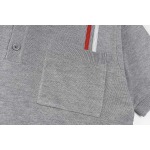 2025年4月9日入荷新作Thom Browne半袖ポロシャツ 超厳選★誕生日プレゼント/結婚祝い/内祝い/贈り物/YI+YI工場M-3XL