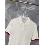 2025年4月21日入荷新作Thom Browne半袖ポロシャツ★誕生日プレゼント/結婚祝い/内祝い/贈り物/YI+YI工場M-3XL