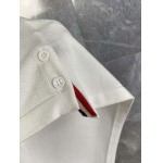 2025年4月21日入荷新作Thom Browne半袖ポロシャツ★誕生日プレゼント/結婚祝い/内祝い/贈り物/YI+YI工場M-XXL