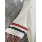 2025年4月21日入荷新作Thom Browne半袖ポロシャツ★誕生日プレゼント/結婚祝い/内祝い/贈り物/YI+YI工場M-XXL