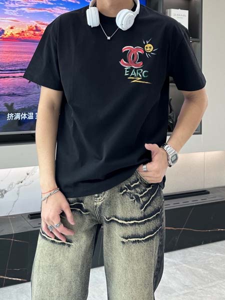 2025年4月22日入荷新作Chanel 半袖 Tシャツ★誕...