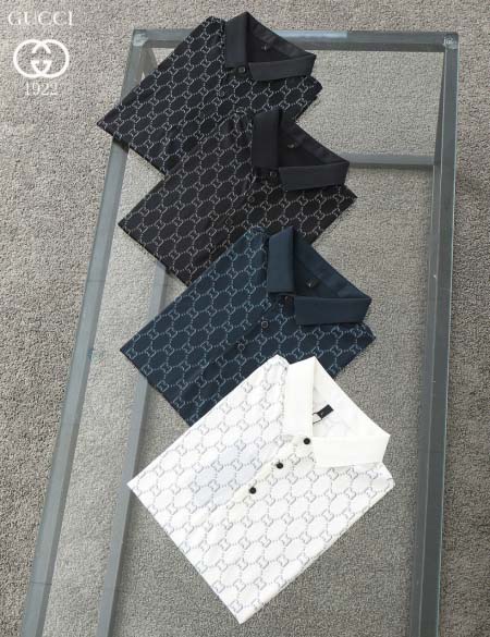 2025年5月7日入荷新作gucci紳士半袖ポロシャツ安いけど高品質M-XXXXL/Fuer工場
