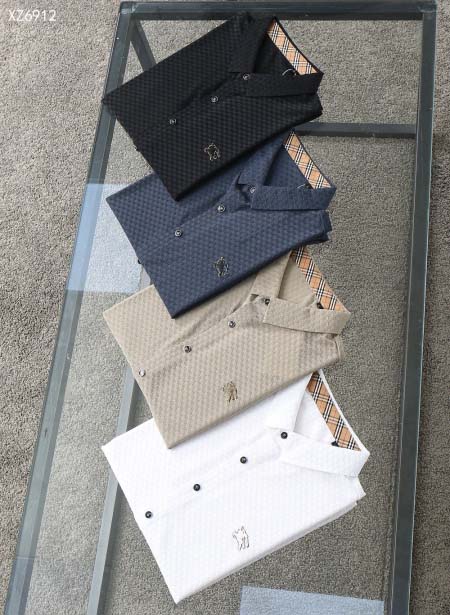 2025年5月7日入荷新作burberry紳士半袖 シャツ安いけど高品質M-XXXXL/Fuer工場