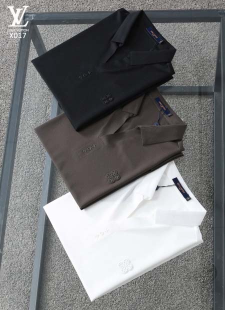 2025年5月7日入荷新作Louis Vuitton紳士半袖ポロシャツ安いけど高品質M-XXXXL/Fuer工場