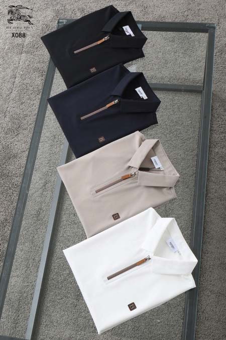 2025年5月7日入荷新作burberry紳士半袖ポロシャツ安いけど高品質M-XXXXL/Fuer工場
