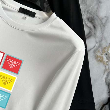 2025年5月12日入荷新作PRADA長袖 Tシャツ安価で人気のS-4XL/JIA工場