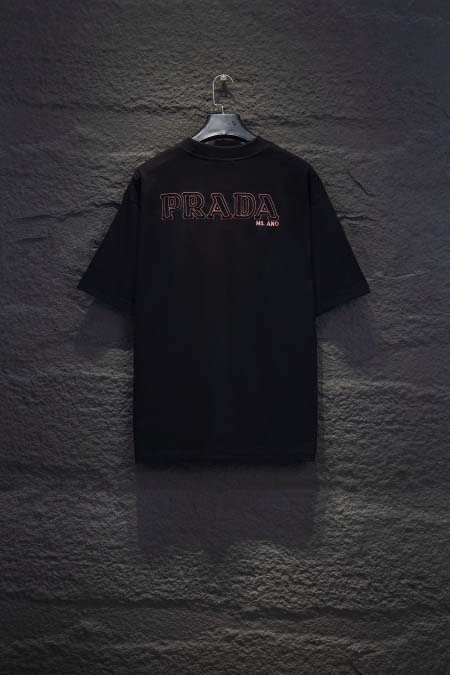 2025年5月19日入荷新作Prada半袖 Tシャツ人気/誕生日プレゼントS-XL/HS工場