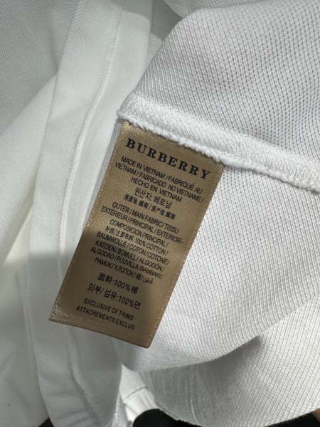 2025年5月21日入荷新作Burberry半袖ポロシャツ 原版复刻高級品香港の会社超厳選★入手困難/誕生日プレゼント/yinx工場