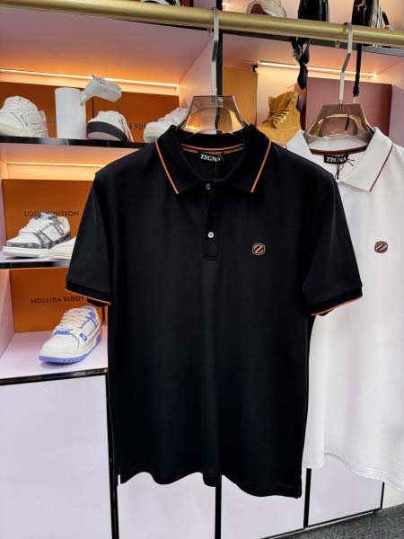 2025年5月22日入荷新作ZEGNA半袖Tシャツ 原版复刻高級品香港の会社超厳選★入手困難/誕生日プレゼント/yinx工場