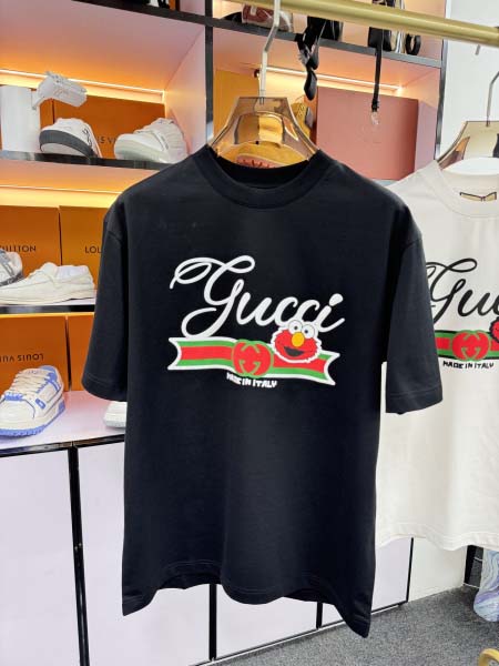 2025年5月22日入荷新作Gucci半袖Tシャツ 原版复刻高級品香港の会社超厳選★入手困難/誕生日プレゼント/yinx工場