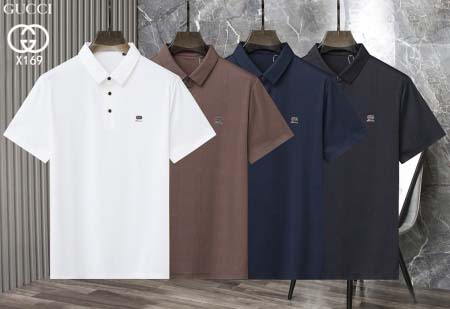 2025年5月6日入荷新作GUCCI紳士半袖ポロシャツ安いけ...