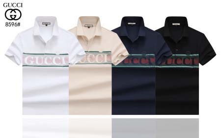 2025年5月7日入荷新作GUCCI紳士半袖ポロシャツ安いけ...