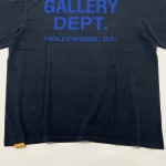 2025年5月17日入荷新作GALLERY DEPT. SOUVENIR TEE-WASHED BLACK  LOGO半袖 Tシャツ 高级品/人気/誕生日プレゼント/人気/ファッション/トレンド/限定/WB工場