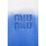 2025年5月19日入荷新作Miumiu半袖 Tシャツ人気/誕生日プレゼントS-XL/HS工場