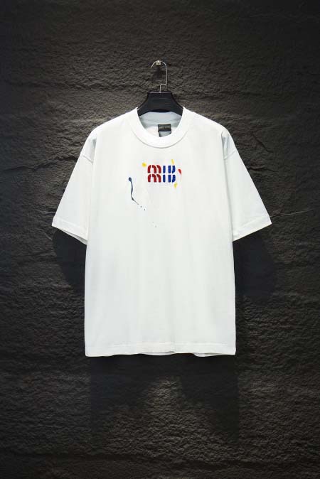 2025年5月19日入荷新作miumiu半袖 Tシャツ人気/...