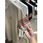 2025年5月21日入荷新作Burberry半袖ポロシャツ 原版复刻高級品香港の会社超厳選★入手困難/誕生日プレゼント/yinx工場