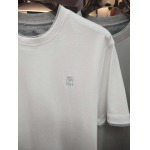 2025年5月21日入荷新作Brunello Cucinelli半袖Tシャツ 原版复刻高級品香港の会社超厳選★入手困難/誕生日プレゼント/yinx工場