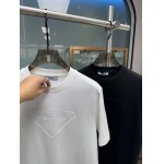 2025年5月22日入荷新作Prada半袖Tシャツ 原版复刻高級品香港の会社超厳選★入手困難/誕生日プレゼント/yinx工場