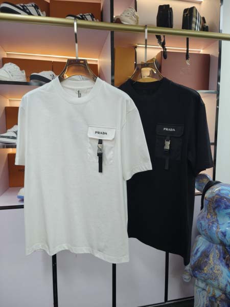 2025年5月22日入荷新作PRADA半袖Tシャツ 原版复刻...