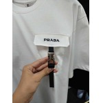 2025年5月22日入荷新作PRADA半袖Tシャツ 原版复刻高級品香港の会社超厳選★入手困難/誕生日プレゼント/yinx工場