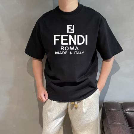 2025年6月6日入荷新作FENDI半袖 Tシャツ誕生日プレゼントの服/人気/BC工場S-XXL
