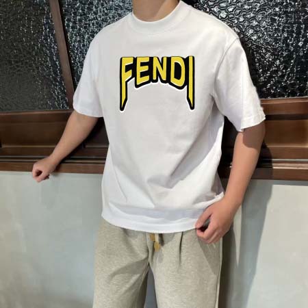 2025年6月6日入荷新作FENDI半袖 Tシャツ誕生日プレゼントの服/人気/BC工場S-XXL